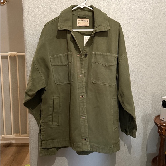 We The Free Khaki Green Jacket - Picture 1 of 6